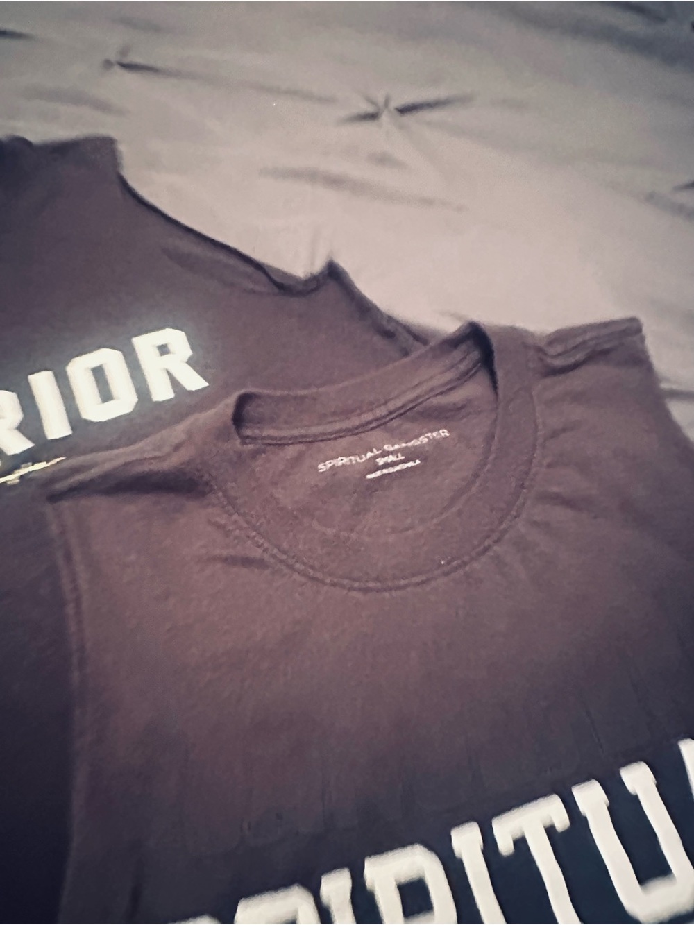 Spiritual Gangster Black/Grey Graphic Tank Tops Trio - Picture 4 of 4